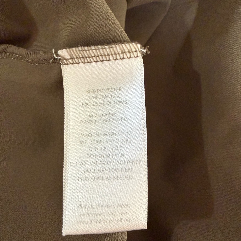 Toad & Co Liv Dress XS‎ Green V Neck Sleeveless Cinch Waist Pockets Outdoor - Picture 5 of 7